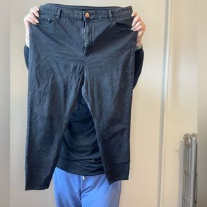 ASOS curve Ridley skinny jeans us 18 black